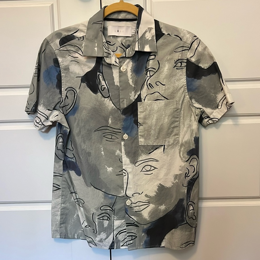 Graphic button down shirt from Noak